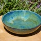 Assiette creuse verte