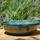 Assiette creuse verte