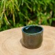 Pot vert métallisé