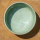Grand bol vert d'eau