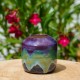 Vase violet et bleu