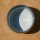 Pot boule vert et blanc