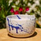 Grand bol blanc et bleu