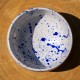 Grand bol blanc et bleu