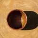 Pot ocre et rouille