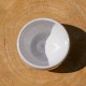 Pot blanc et bleu