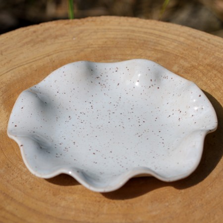 Petite assiette beige