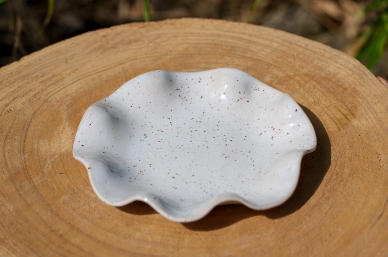 Petite assiette beige