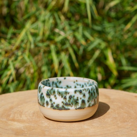 Pot boule Jaspe Verte