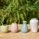 Les miniatures - Lor de 4 vases
