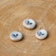 Worry Stone en céramique Myosotis