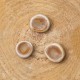 Worry Stone en céramique Ocre beige