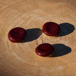 Worry Stone en céramique Rouge brique