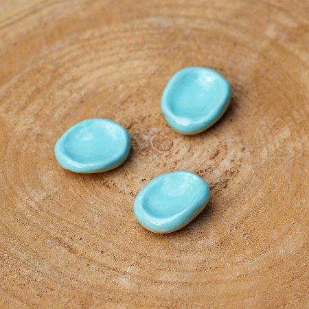 Worry Stone en céramique Timber