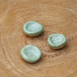 Worry Stone en céramique Wasabi