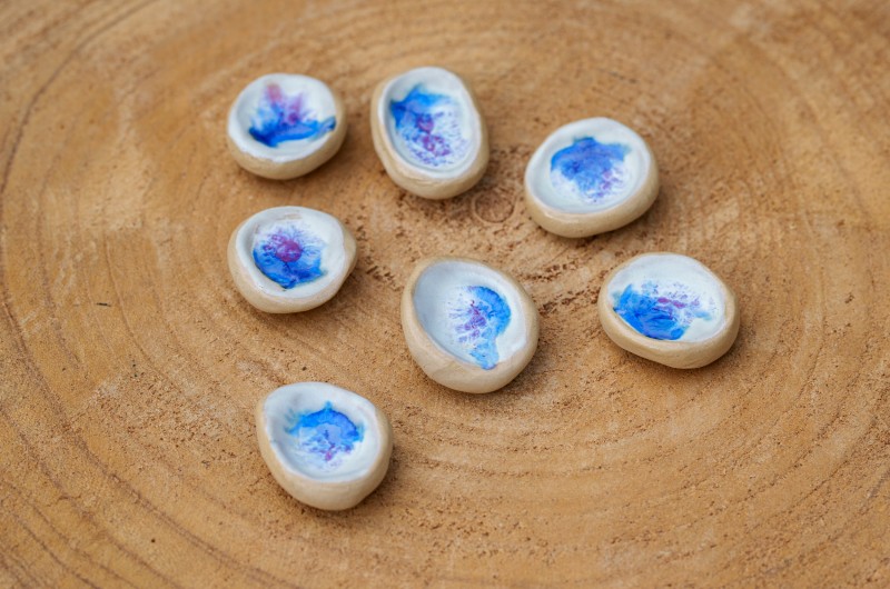 Worry Stone en céramique Nuage