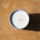 Bougie artisanale senteur Fleur de coton - Violet