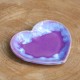 Coupelle Coeur violet