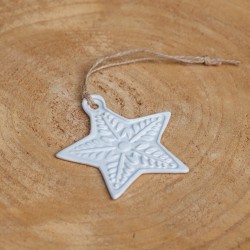 Décoration de Noël étoile