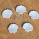 Worry stone Fleur blanche