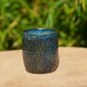 Tasse à texture bleue