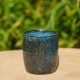 Tasse à texture bleue