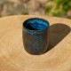 Tasse à texture bleue