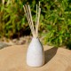 Diffuseur de parfum blanc en céramique