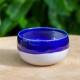 Pot boule bleu cobalt