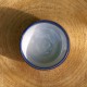 Pot boule bleu cobalt