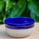 Pot boule bleu cobalt