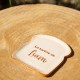 Assiette tartine Personnalisée