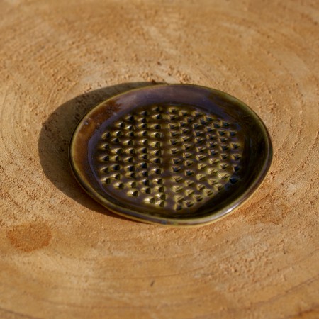 Gratte-ail en céramique verte