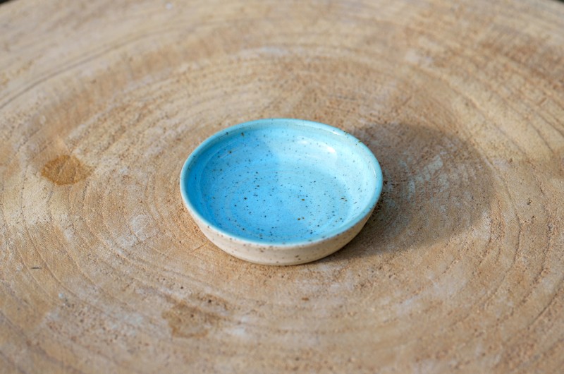 Mini coupelle rose pour sauce