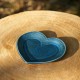 Coupelle Coeur Bleue satinée