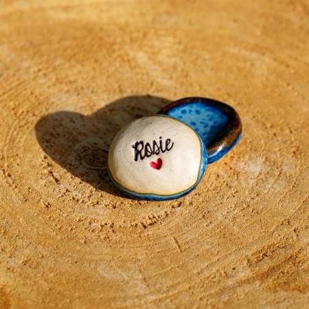 Worry Stone avec prénom personnalisé