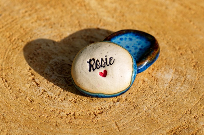 Worry Stone avec prénom personnalisé