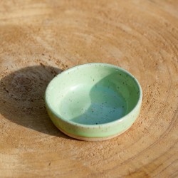 Coupelle pour bijoux verte