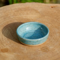 Coupelle pour bijoux bleue