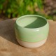 Pot boule vert