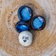 Worry Stone Je t'aime Bleu