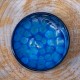 Grand bol bleu ciel et brun