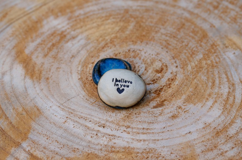 Worry Stone I believe in you