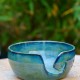 Bol à tricot Bleu vert