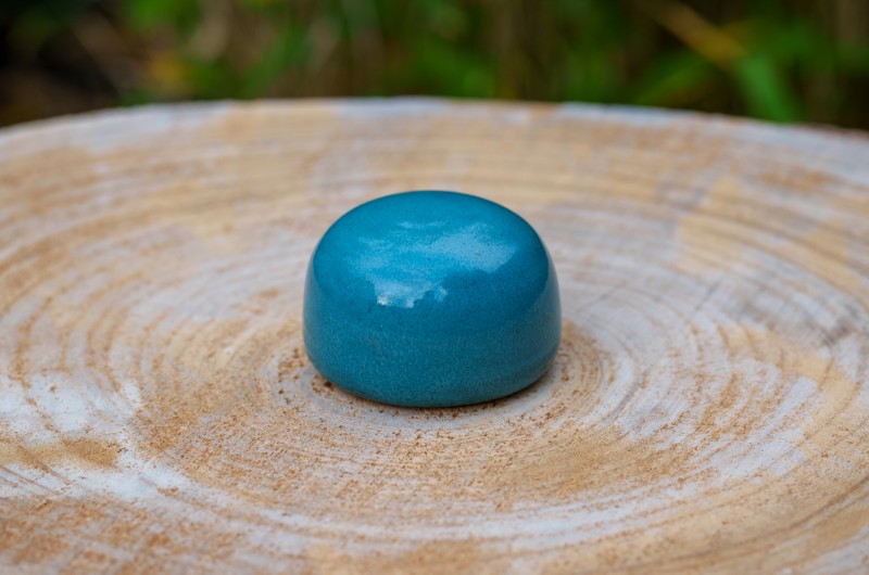 Salière magique turquoise