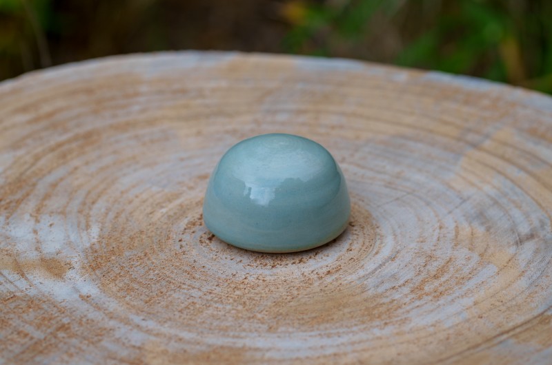 Salière magique turquoise