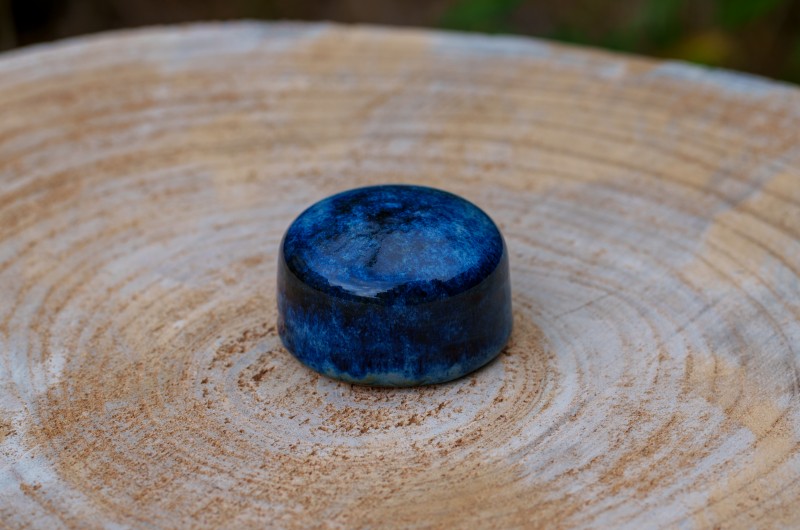 Salière magique bleue