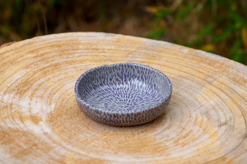 Coupelle Coeur violet