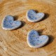 Worry Stone Coeur Violet