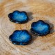 Worry stone Fleur bleue